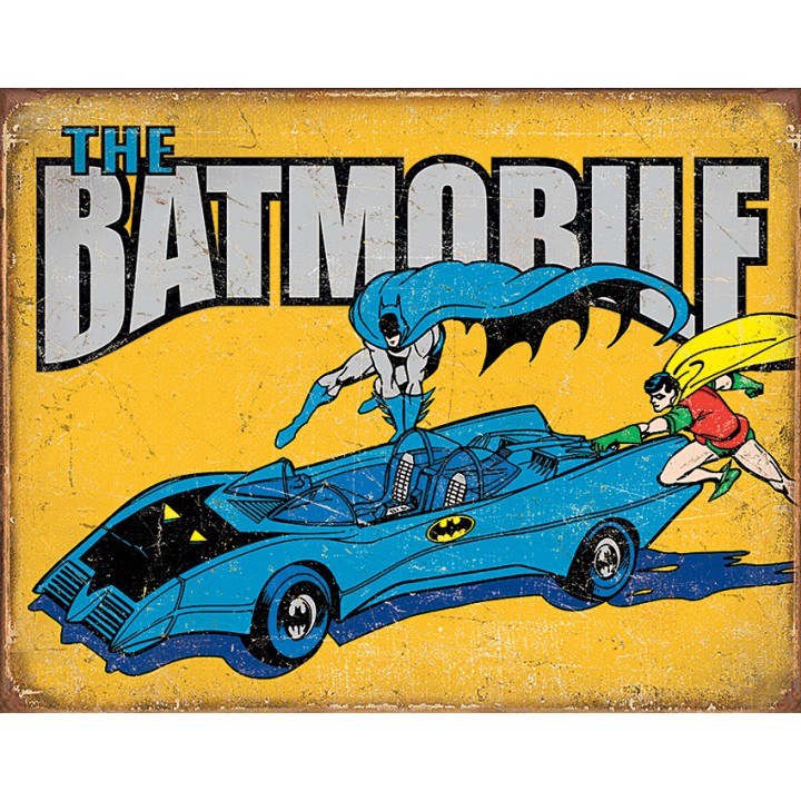 Жестяная табличка Desperate Enterprises Tin Signs Batman - The Batmobile