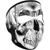 Полнолицевая защитная маска ZANheadgear Neoprene Face Mask (Skull) — основное фото
