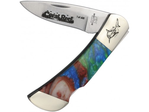 Складной нож Bear & Son Lockback Coral Reef (961CR)