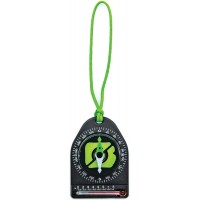 Brunton компактный компас с термометром из переработанных материалов Tag-Along Chill ECOmpass