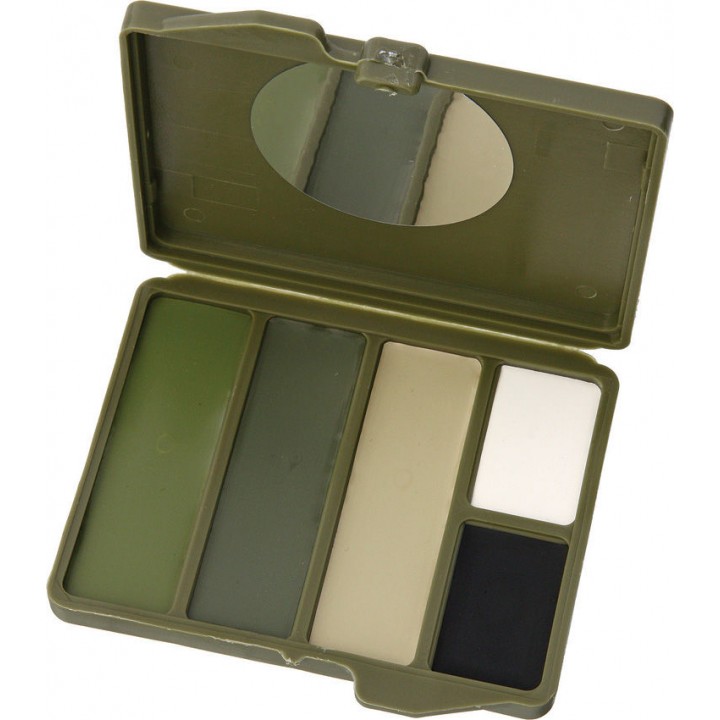 Bobbie Weiner набор камуфляжного грима (маскировочная краска) Woodland 5 Color Compact