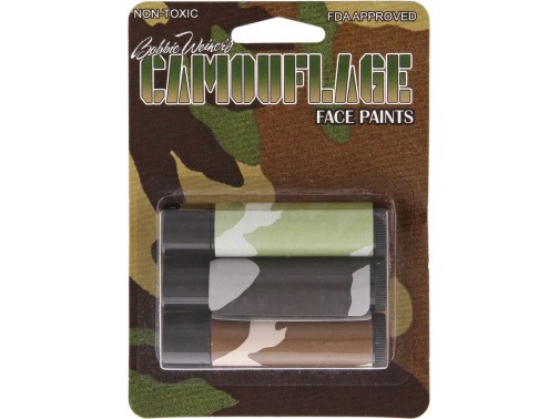 Bobbie Weiner набор камуфляжного грима (маскировочная краска) Camo Facepaint Sticks