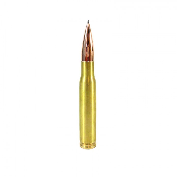 Ручка шариковая с поворотным механизмом в виде патрона Caliber Gourmet