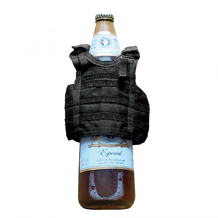 Чехол для бутылки в виде бронежилета Caliber Gourmet