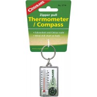 Застежка на молнию Coghlan's с компасом и термометром
