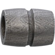 Damascus бусина для паракорда из дамасской стали Bisect Groove Bead — основное фото