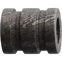 Damascus бусина для паракорда из дамасской стали Steel Bead Grooved Barrel