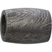 Damascus бусина для паракорда из дамасской стали Convex Barrel Bead — основное фото