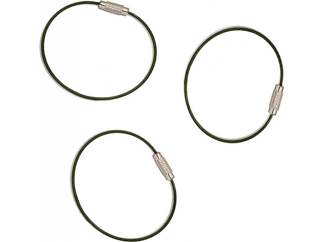 Набор для ключей Everyman Cable Key Rings (черный)