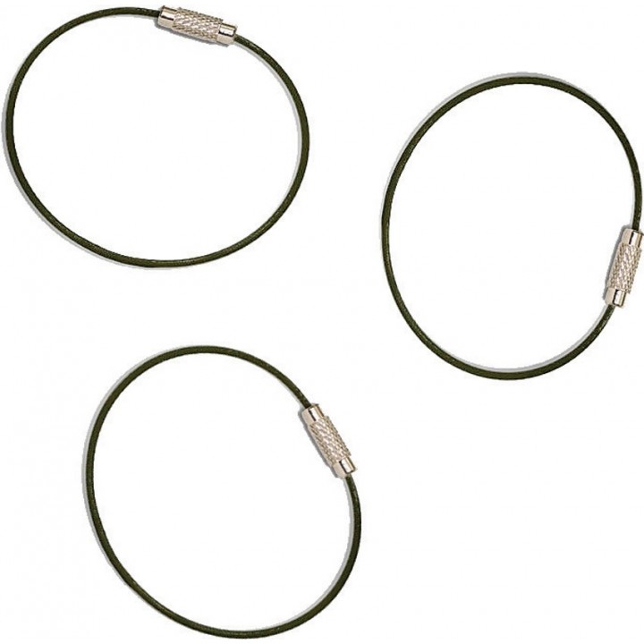Набор для ключей Everyman Cable Key Rings (черный)