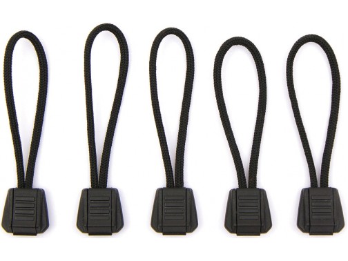 Комплект застежек на молнию Exotac Tinderzip (черный)