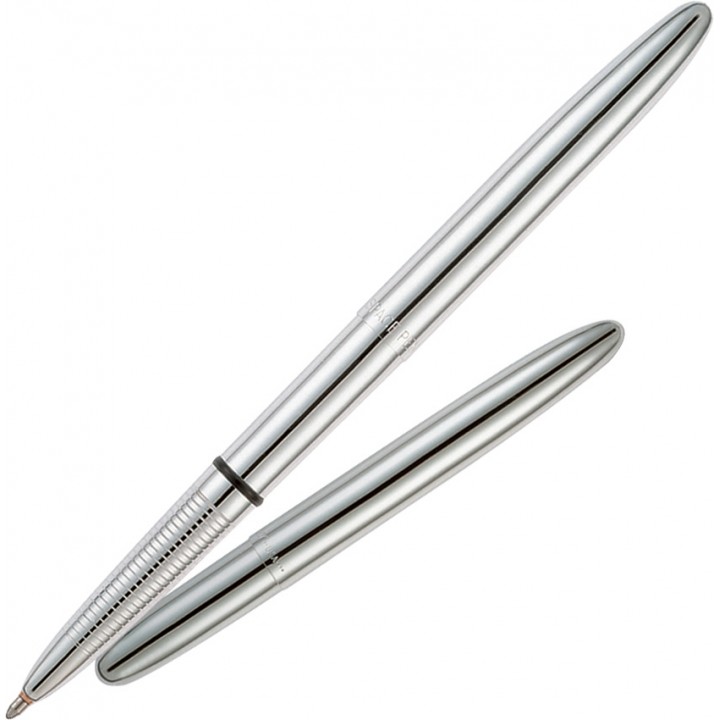 Ручка Fisher Space Pen Bullet (покрытие - хром, черные чернила)