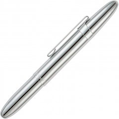 Ручка Fisher Space Pen Bullet (с клипсой, покрытие - хром, черные чернила)