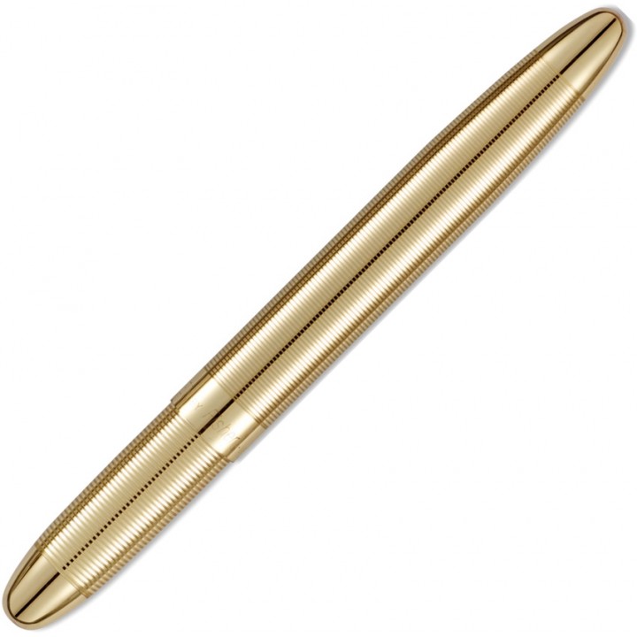Ручка Fisher Space Pen Bullet (покрытие - лакированная латунь, черные чернила)