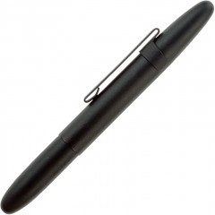 Ручка Fisher Space Pen Bullet (с клипсой, черное матовое покрытие, черные чернила)