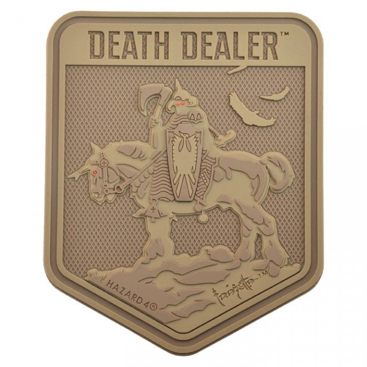 Нашивка-патч Hazard 4 Death Dealer (койот)