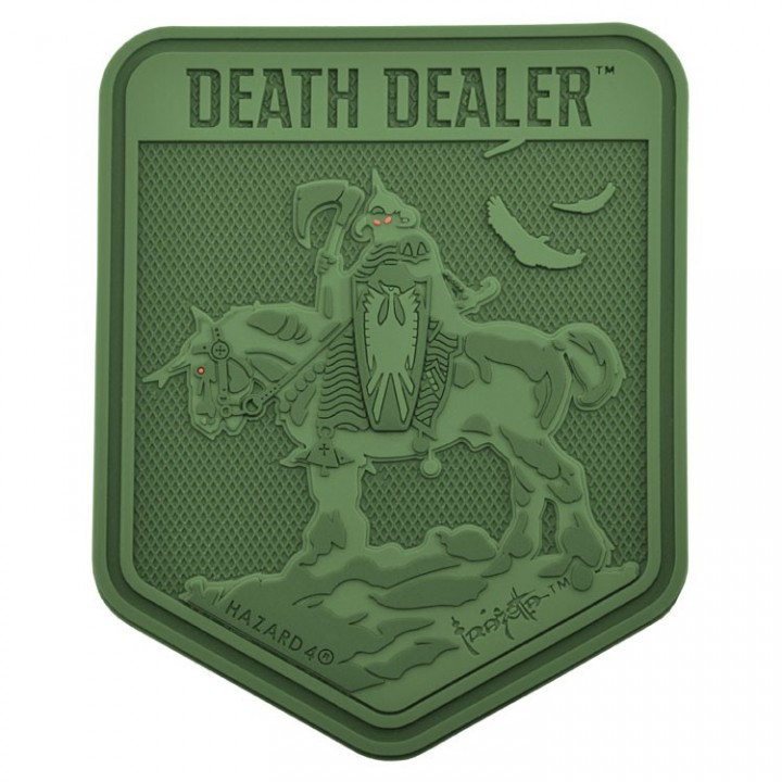 Нашивка-патч Hazard 4 Death Dealer (олива)