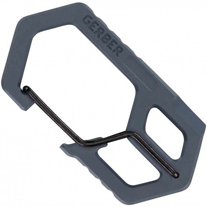 Gerber карабин-мультитул Carabiner Keychain Tool (Blue)
