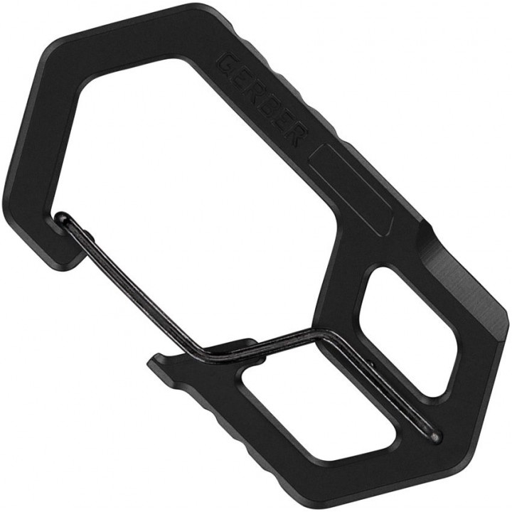 Gerber карабин-мультитул Carabiner Keychain Tool (Black)