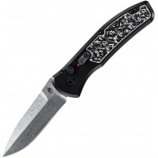 Автоматический нож Gerber Empower (черный, stonewash) — основное фото