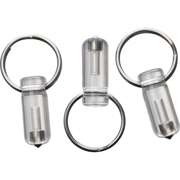 Набор из 3 тритиевых брелоков-меток Glow Rhino Spark Glow Fob Blue (SPARK-001-3PK-B)