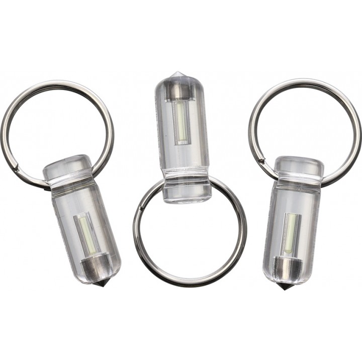Набор из 3 тритиевых брелоков-меток Glow Rhino Spark Glow Fob Green (SPARK-001-3PK-G)