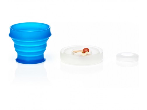 Складной стакан humangear GoCup Small, 118 мл (синий)