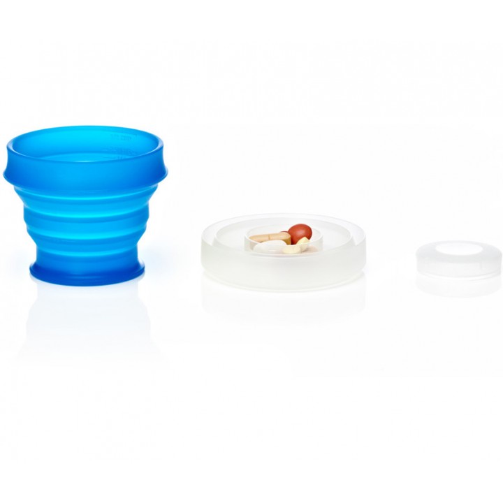Складной стакан humangear GoCup Small, 118 мл (синий)
