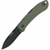 Складной нож Ka-Bar Dozier Hunter (рукоять - FRN фолиаж, клинок - черный) — основное фото