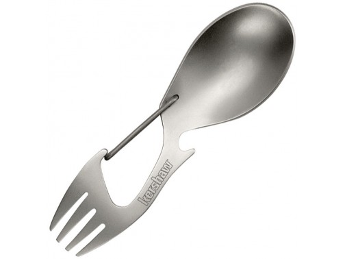 Kershaw компактный туристический спорк (ложка-вилка) Ration Utensil