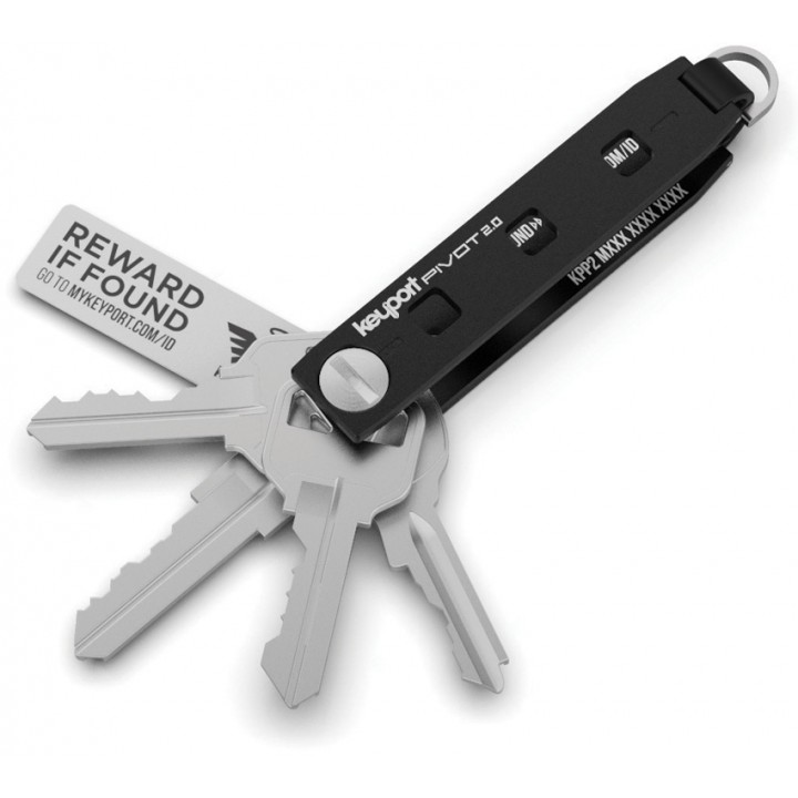 Ключница Keyport Pivot 2.0 (черный)