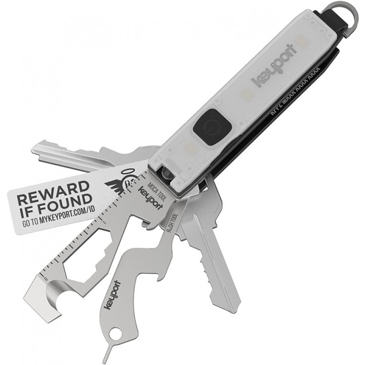 Ключница Keyport Pivot 2.0 с фонариком