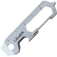 Lever Gear карабин-мультитул CLiP KT Keychain Tool (Satin)