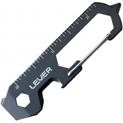 Lever Gear карабин-мультитул CLiP KT Keychain Tool (BLack)