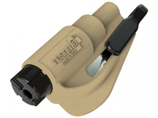 Спасательный автомобильный инструмент resqme (песочный)