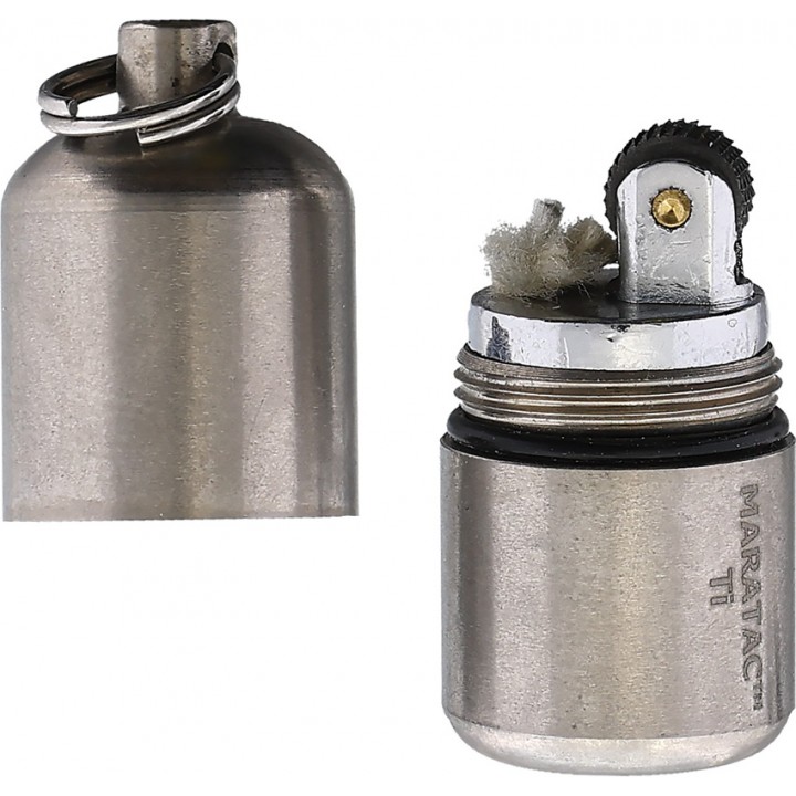 Зажигалка Maratac Split Pea Titanium