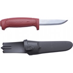 Нож Morakniv Basic углеродистая сталь, красный