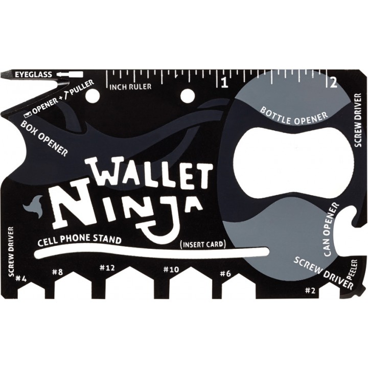 Кредитка-мультитул Wallet Ninja
