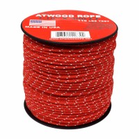Шнур 1/16 Atwood Rope MFG, 30 м (красно-белый)