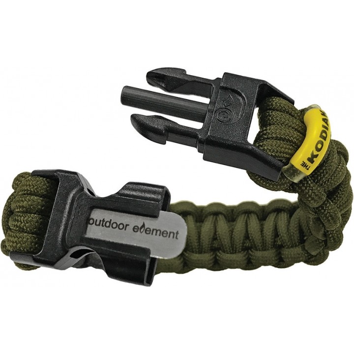 Браслет для выживания Outdoor Element Kodiak (олива)
