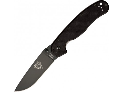 Складной нож Ontario RAT I AUS-8 (Black-Black)