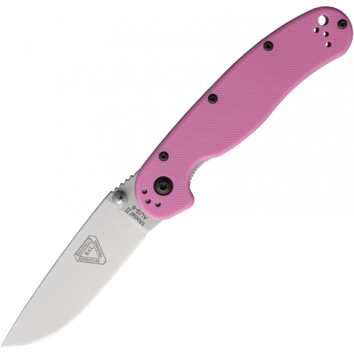 Складной нож Ontario RAT II AUS-8 (Pink)