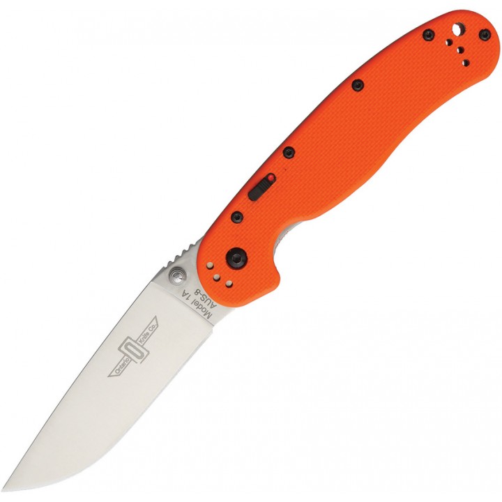 Полуавтоматический нож Ontario RAT IA AUS-8 (Orange)