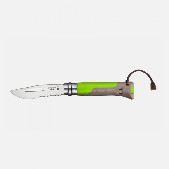 Нож Opinel №8 Outdoor Earth, зеленый