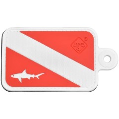 Нашивка-патч Hazard 4 Dive Shark (красный)