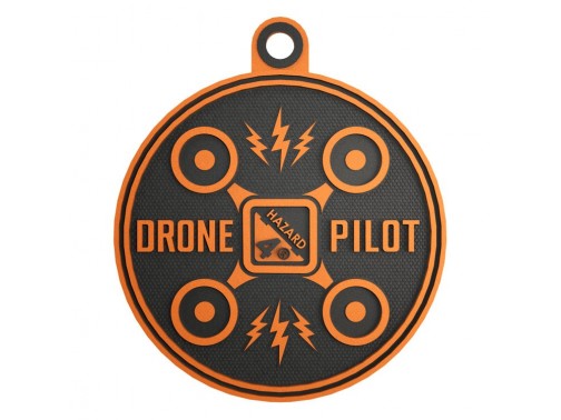 Нашивка-патч Hazard 4 Drone Pilot (оранжевый)