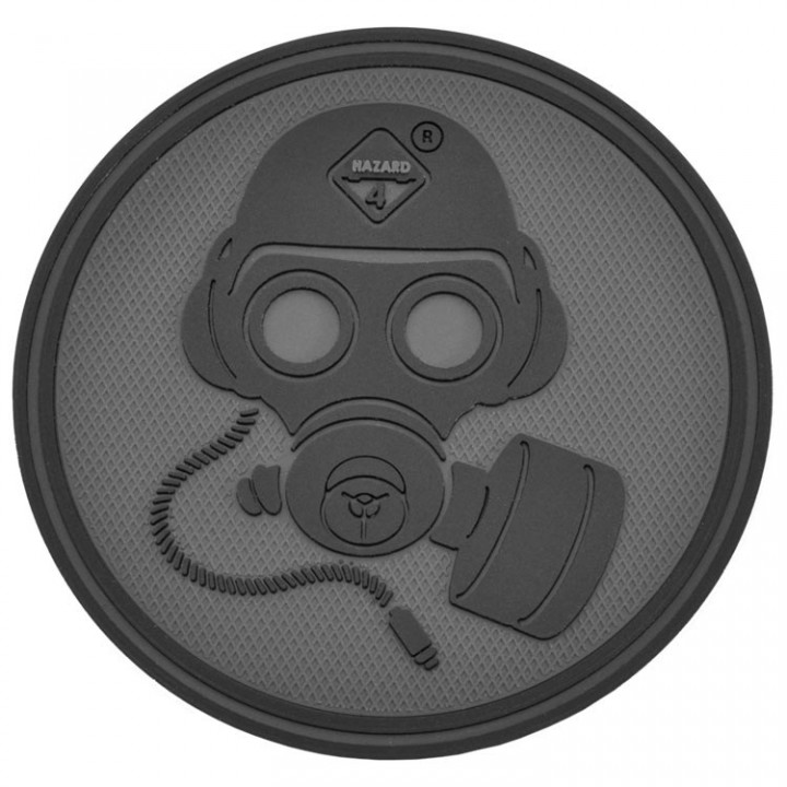 Нашивка-патч Hazard 4 Special Forces Gas Mask (черный)