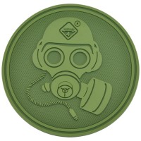 Нашивка-патч Hazard 4 Special Forces Gas Mask (зеленый)