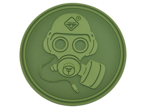 Нашивка-патч Hazard 4 Special Forces Gas Mask (зеленый)