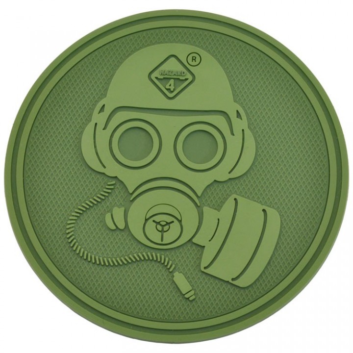 Нашивка-патч Hazard 4 Special Forces Gas Mask (зеленый)